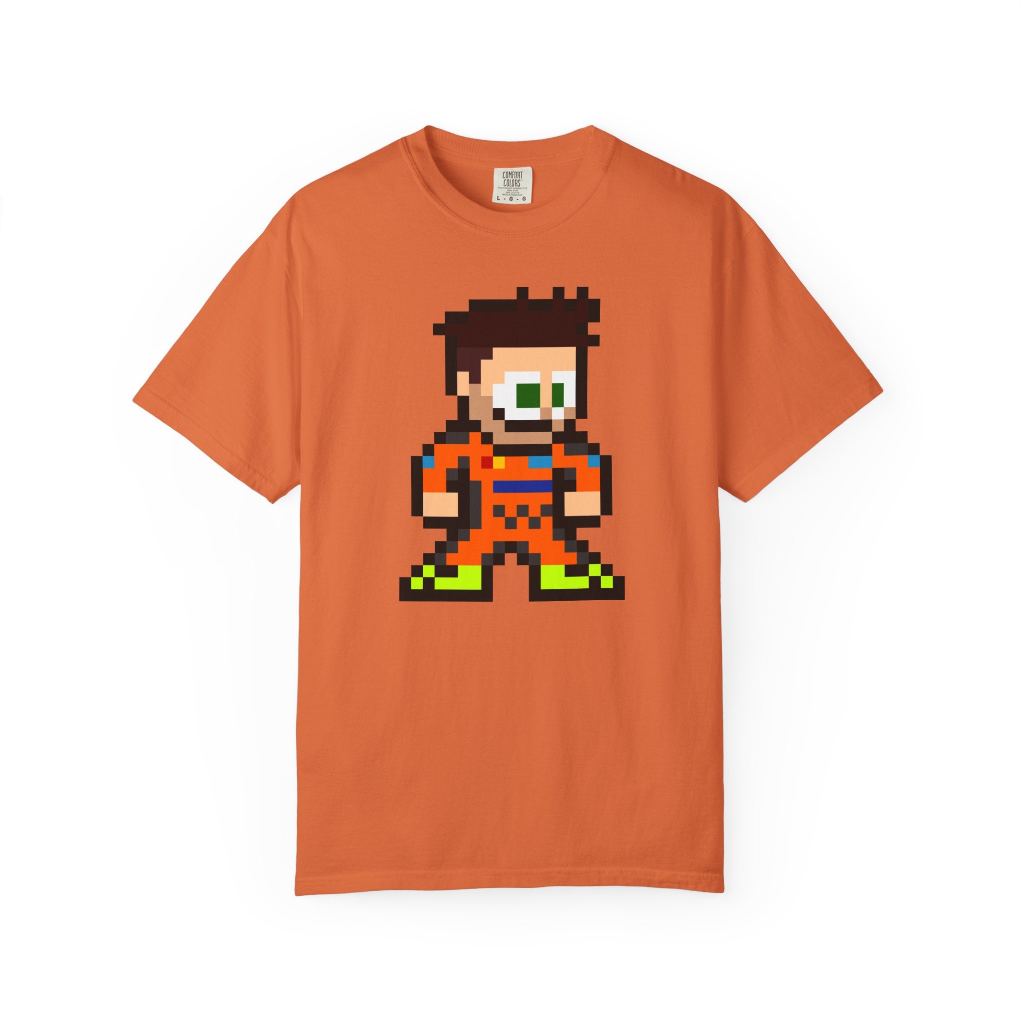 8-bit Lando Norris Adult Heavyweight 100% Cotton T-shirt