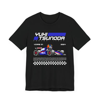 Yuki Tsunoda 8-bit Team T-shirt