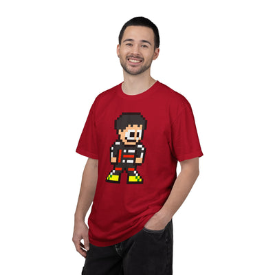 8-bit Gabriel Bortoleto Adult Heavyweight 100% Cotton T-shirt