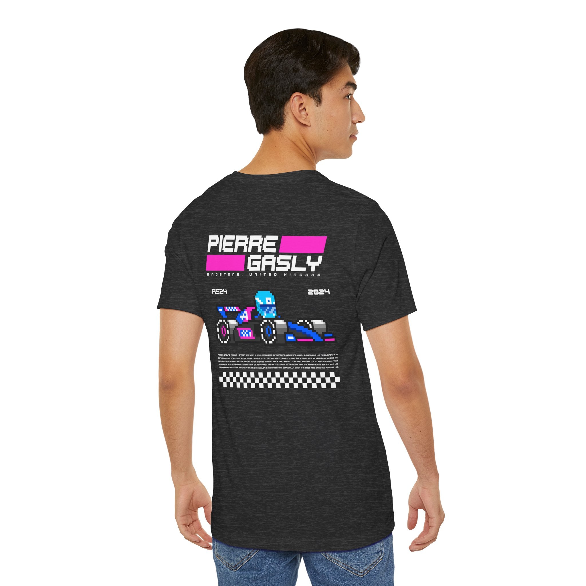 Pierre Gasly 8-bit Team T-shirt