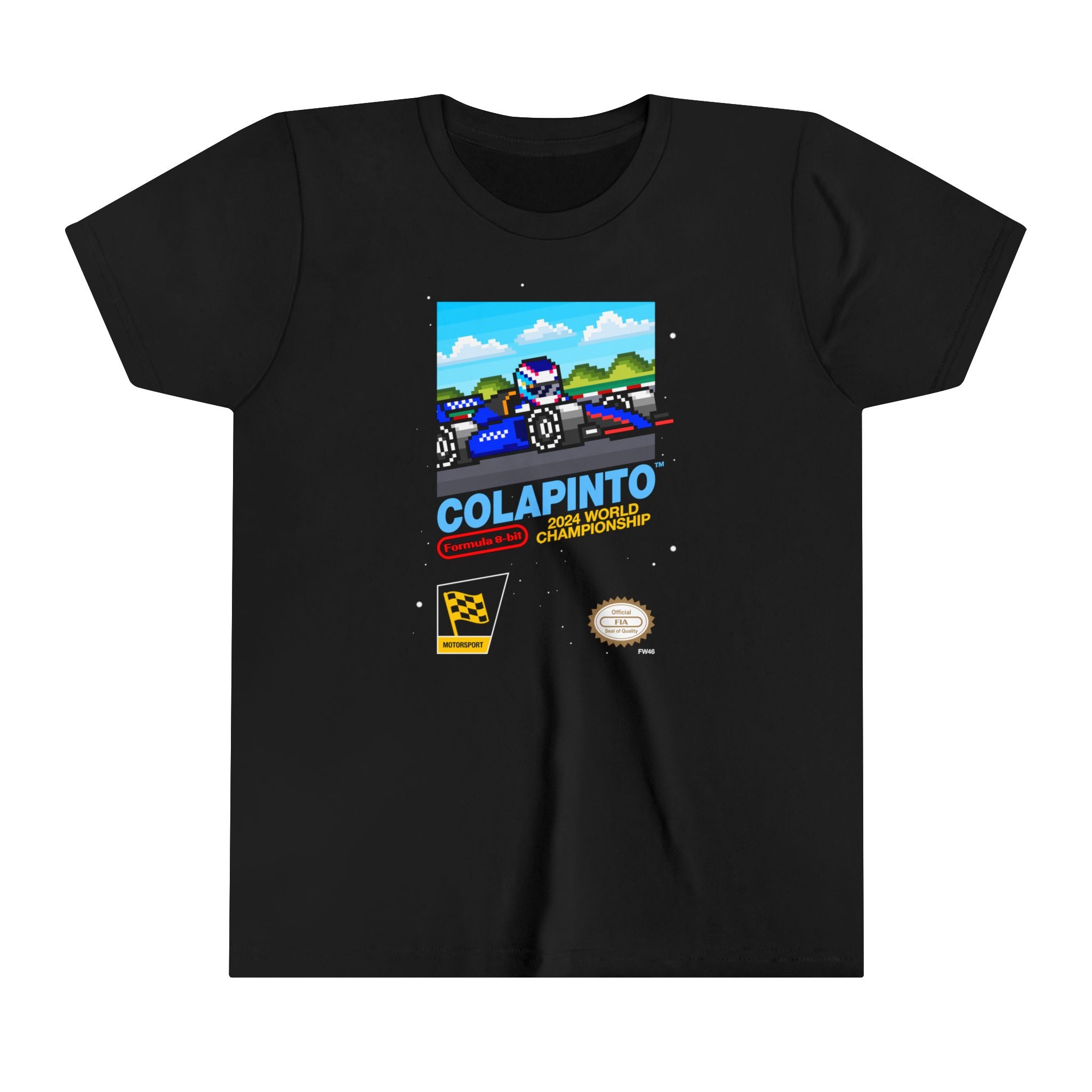 Colapinto 8-bit Game Youth T-shirt