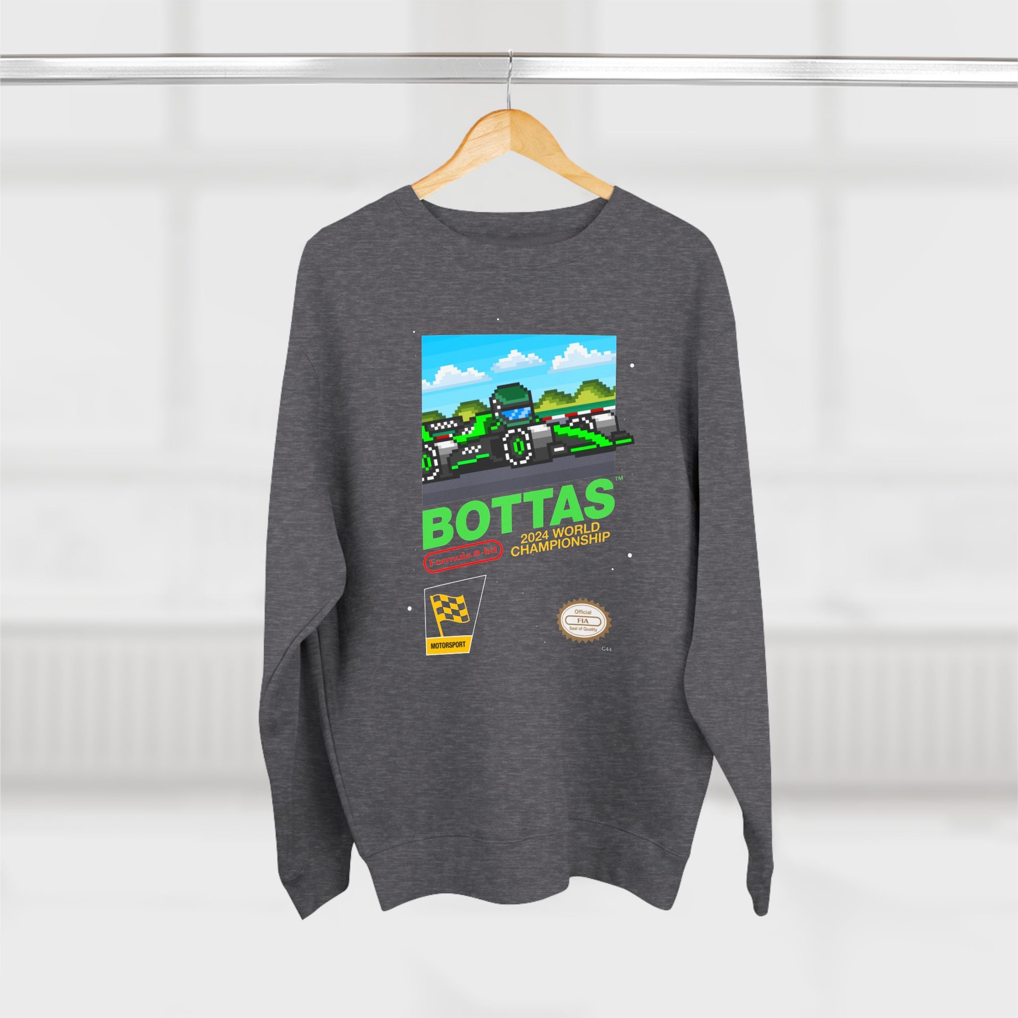 Bottas 8-bit Game Sweatshirt