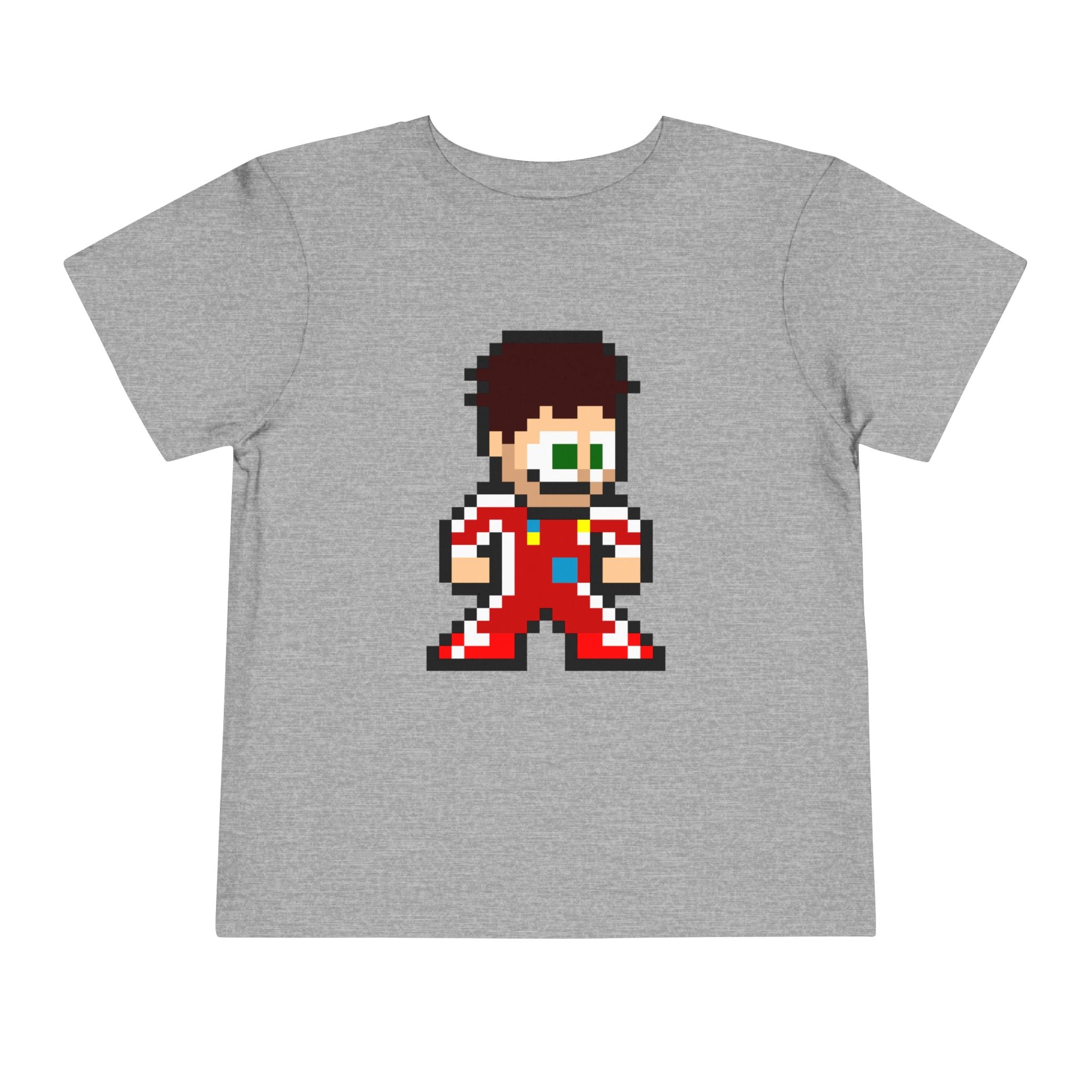 8-bit Charles Leclerc Toddler Tee
