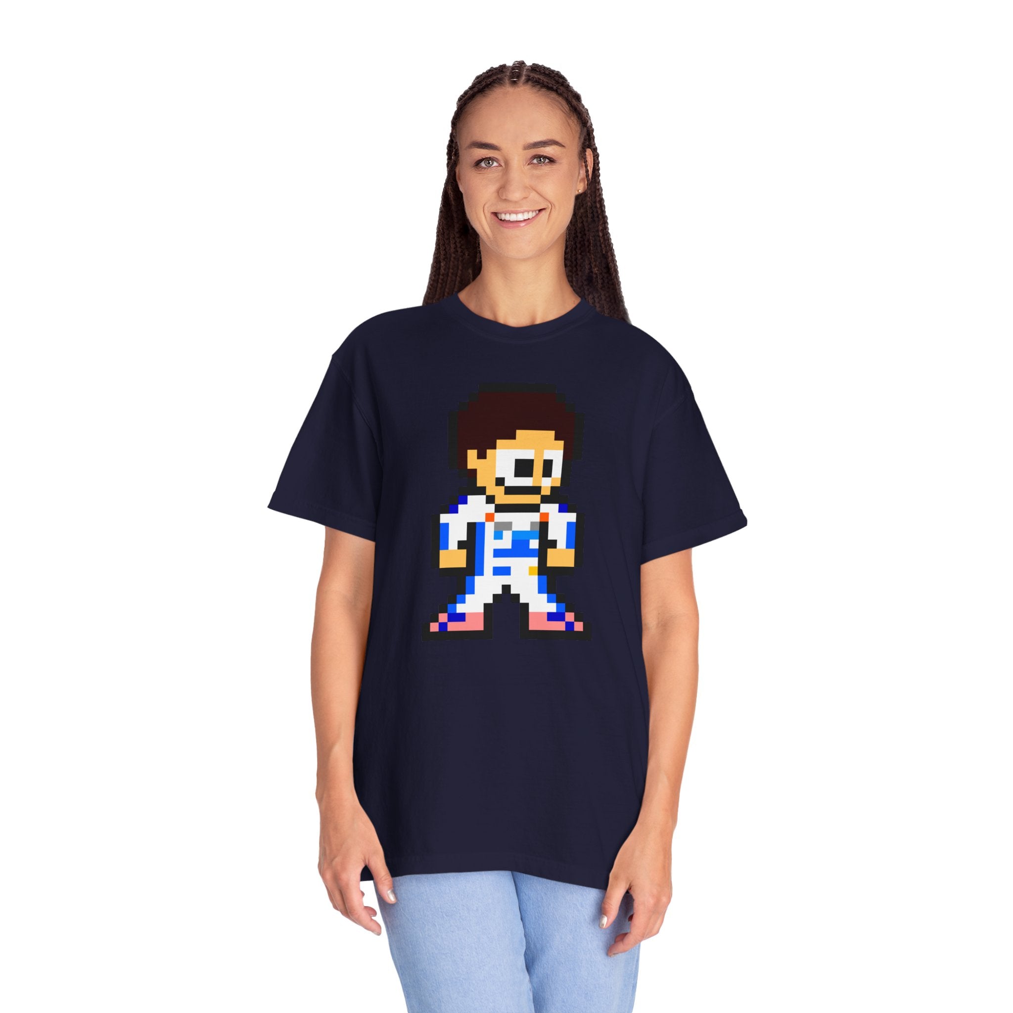 8-bit Alex Albon Adult Heavyweight 100% Cotton T-shirt