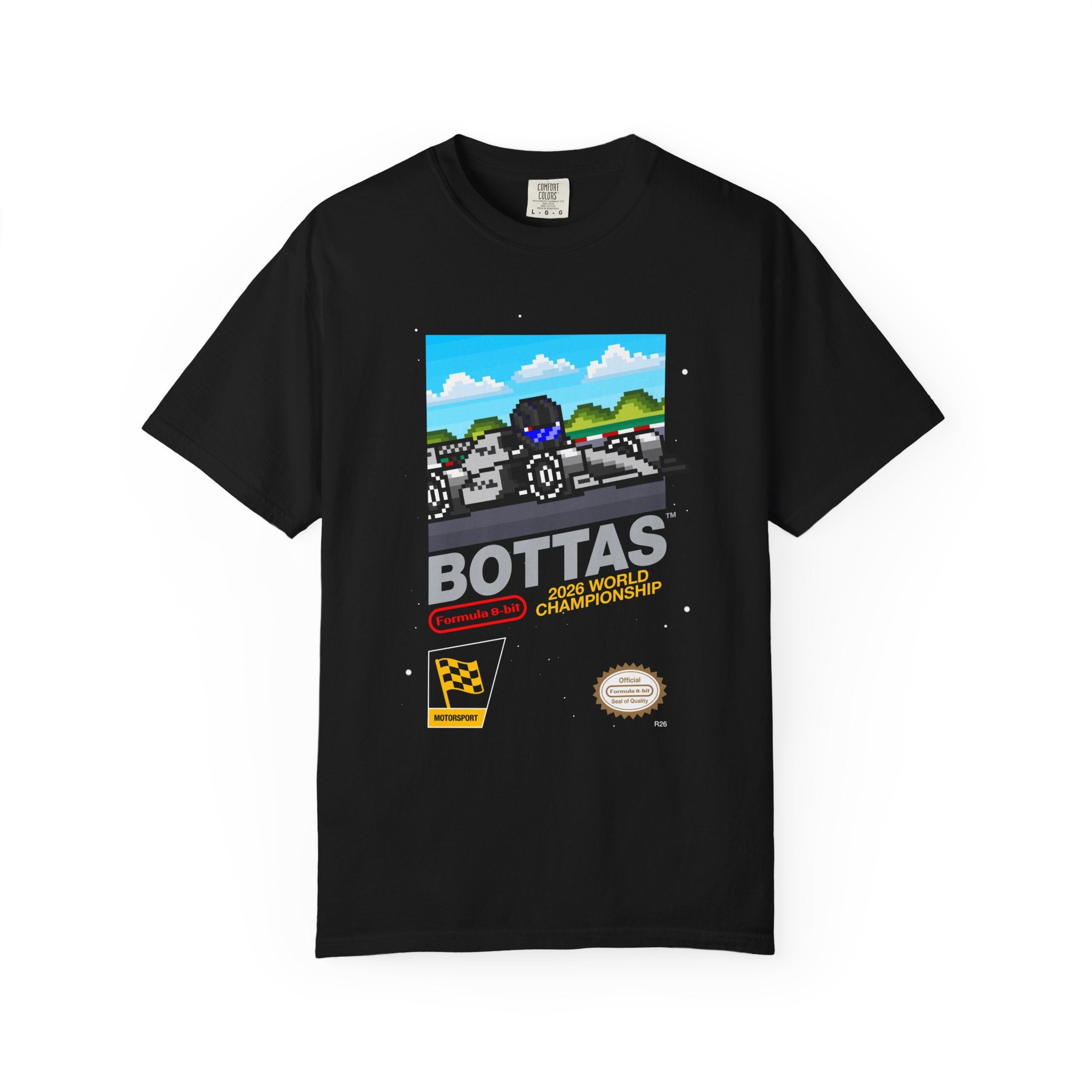 Bottas 8-bit Game T-shirt