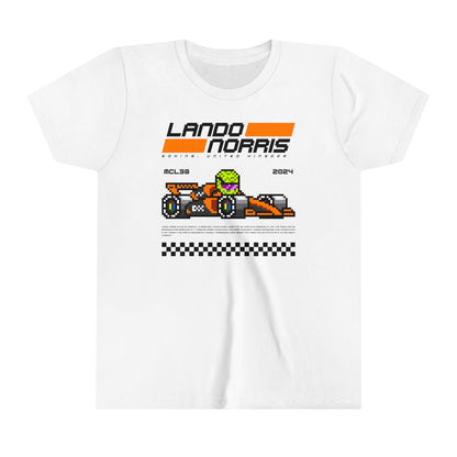 Lando Norris 8-bit Team Youth T-shirt