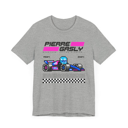 Pierre Gasly 8-bit Team T-shirt