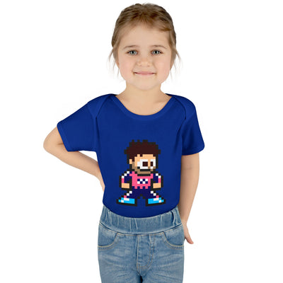 8-bit Franco Colapinto Baby Bodysuit