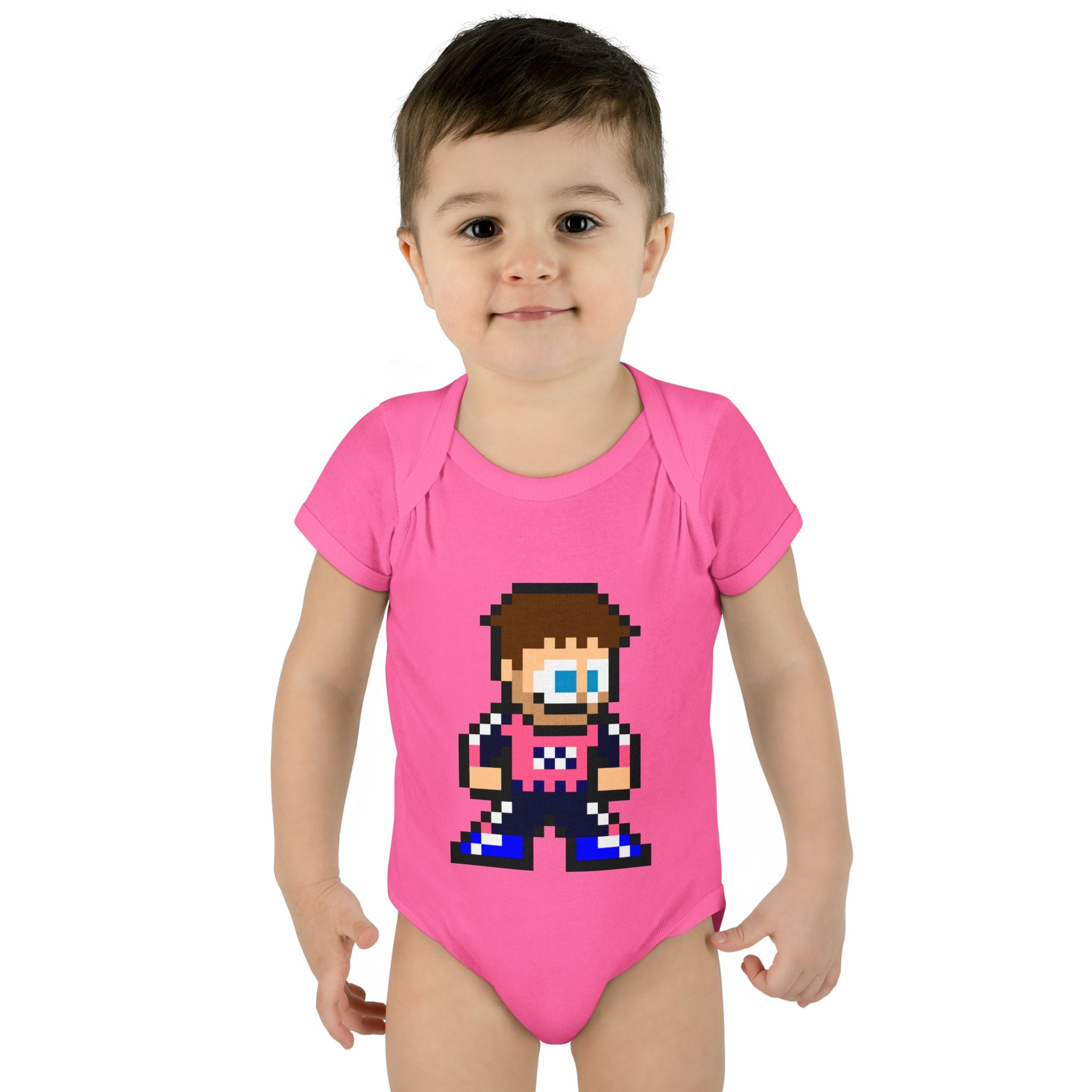8-bit Pierre Gasly Baby Bodysuit