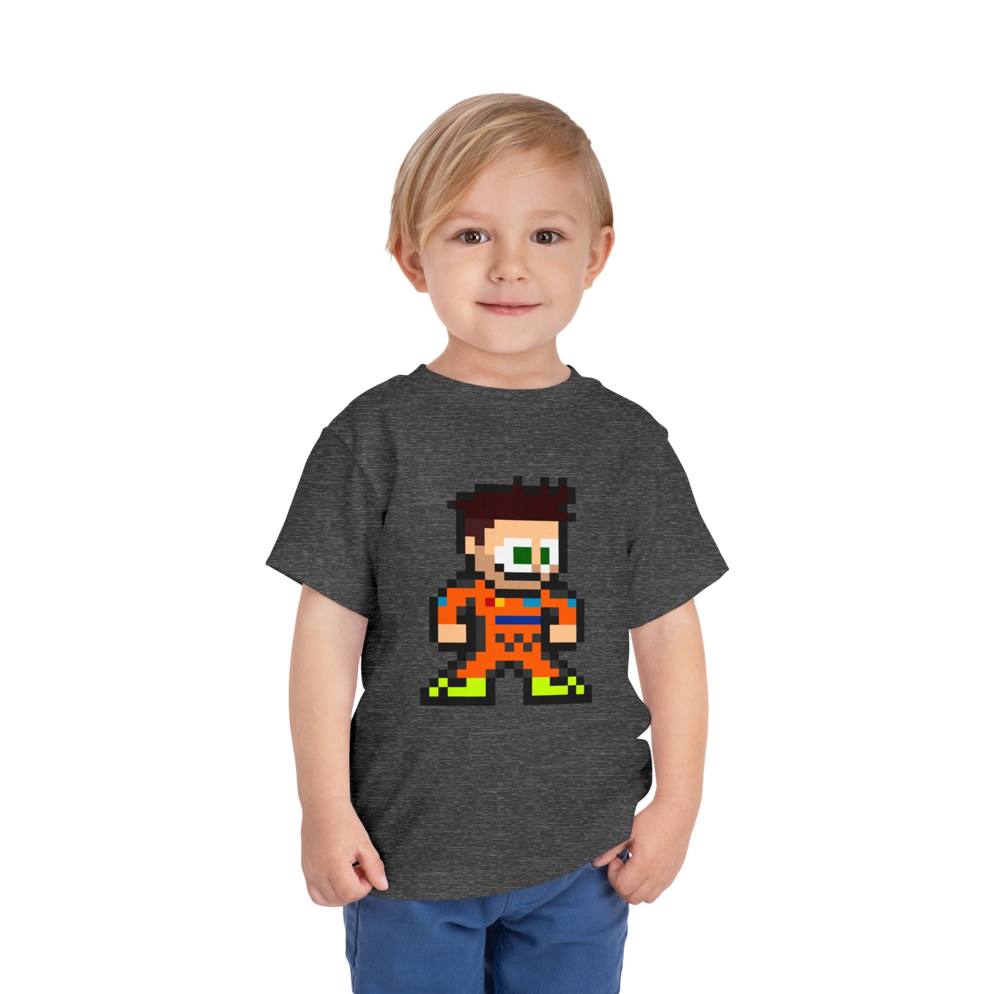 8-bit Lando Norris Toddler Tee