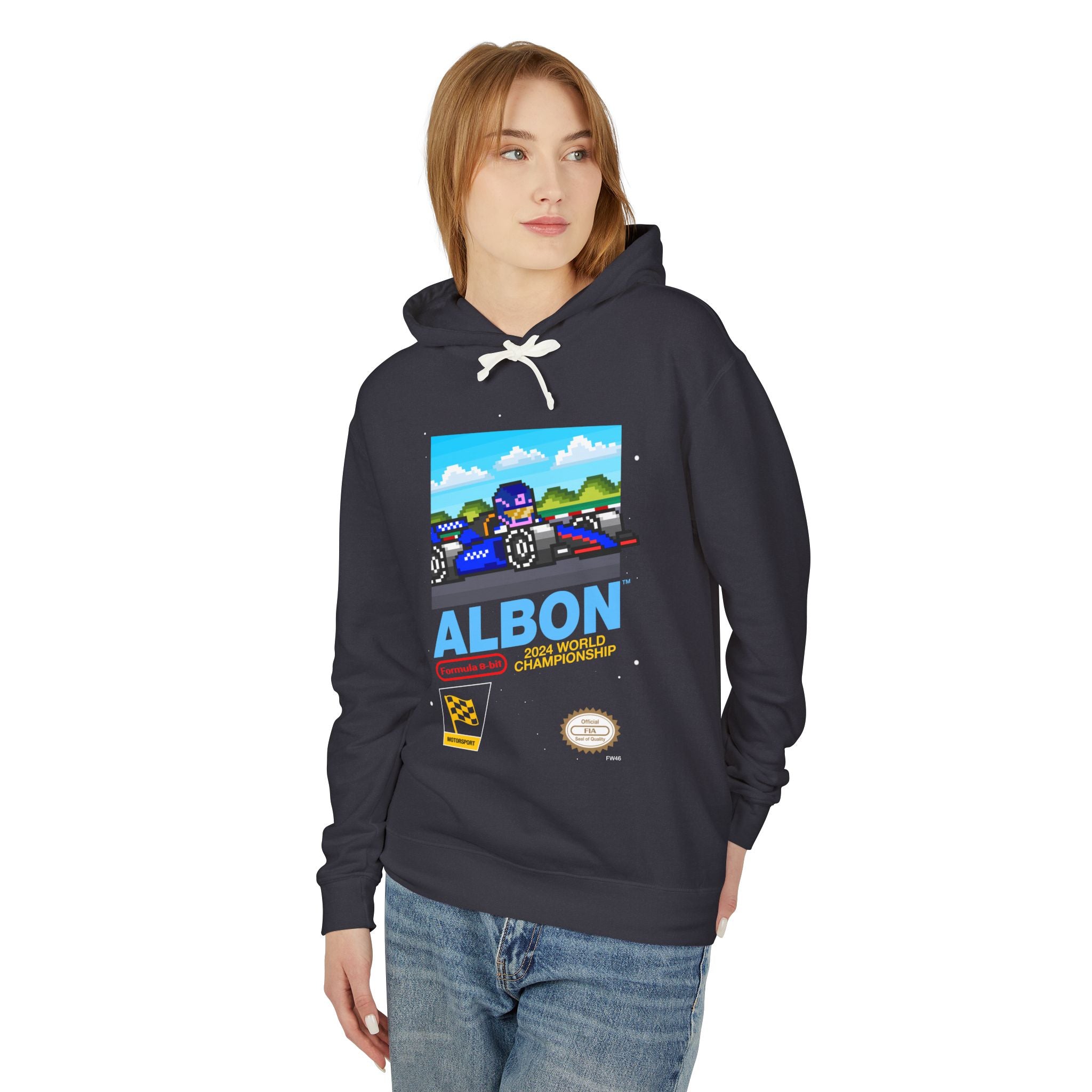 Albon 8-bit Game Hoodie