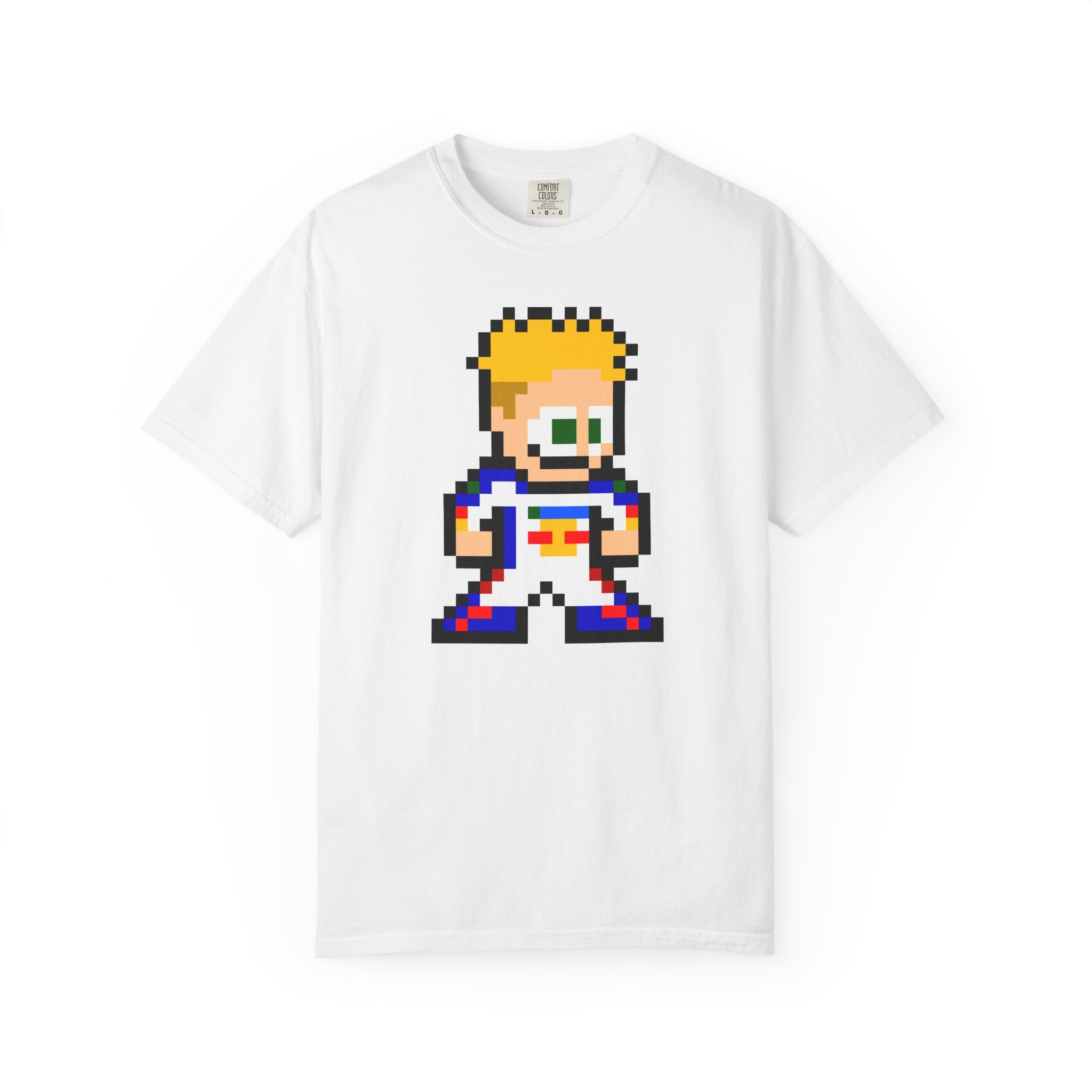 8-bit Liam Lawson Adult Heavyweight 100% Cotton T-shirt