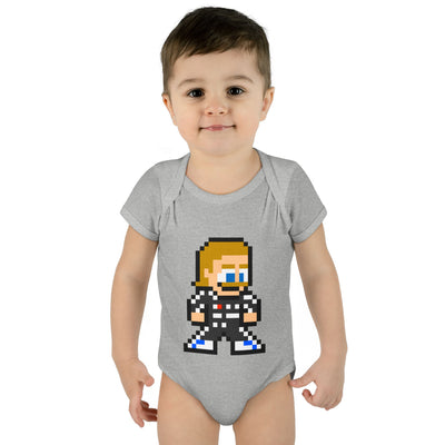 8-bit Valtteri Bottas Baby Bodysuit