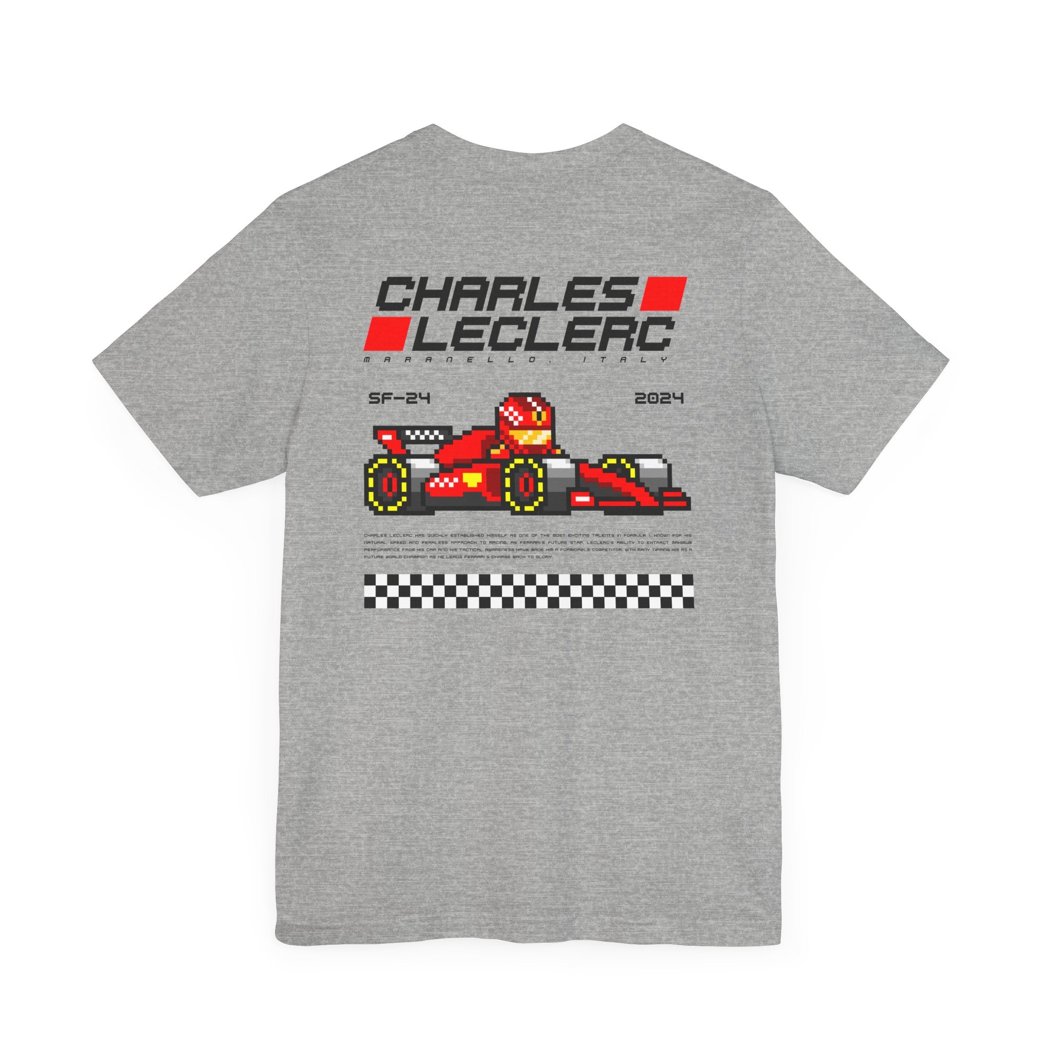 Charles Leclerc 8-bit Team T-shirt