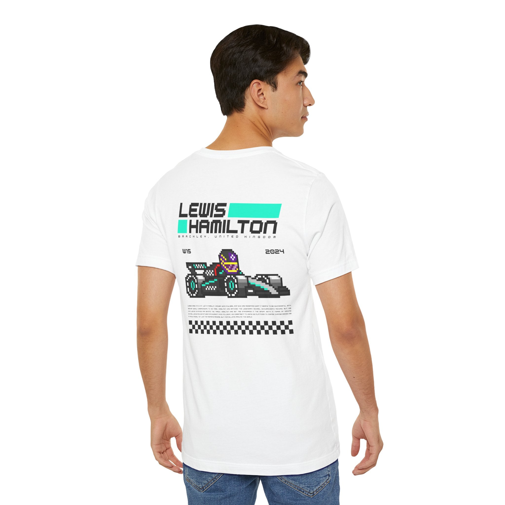 Lewis Hamilton 8-bit Team T-shirt