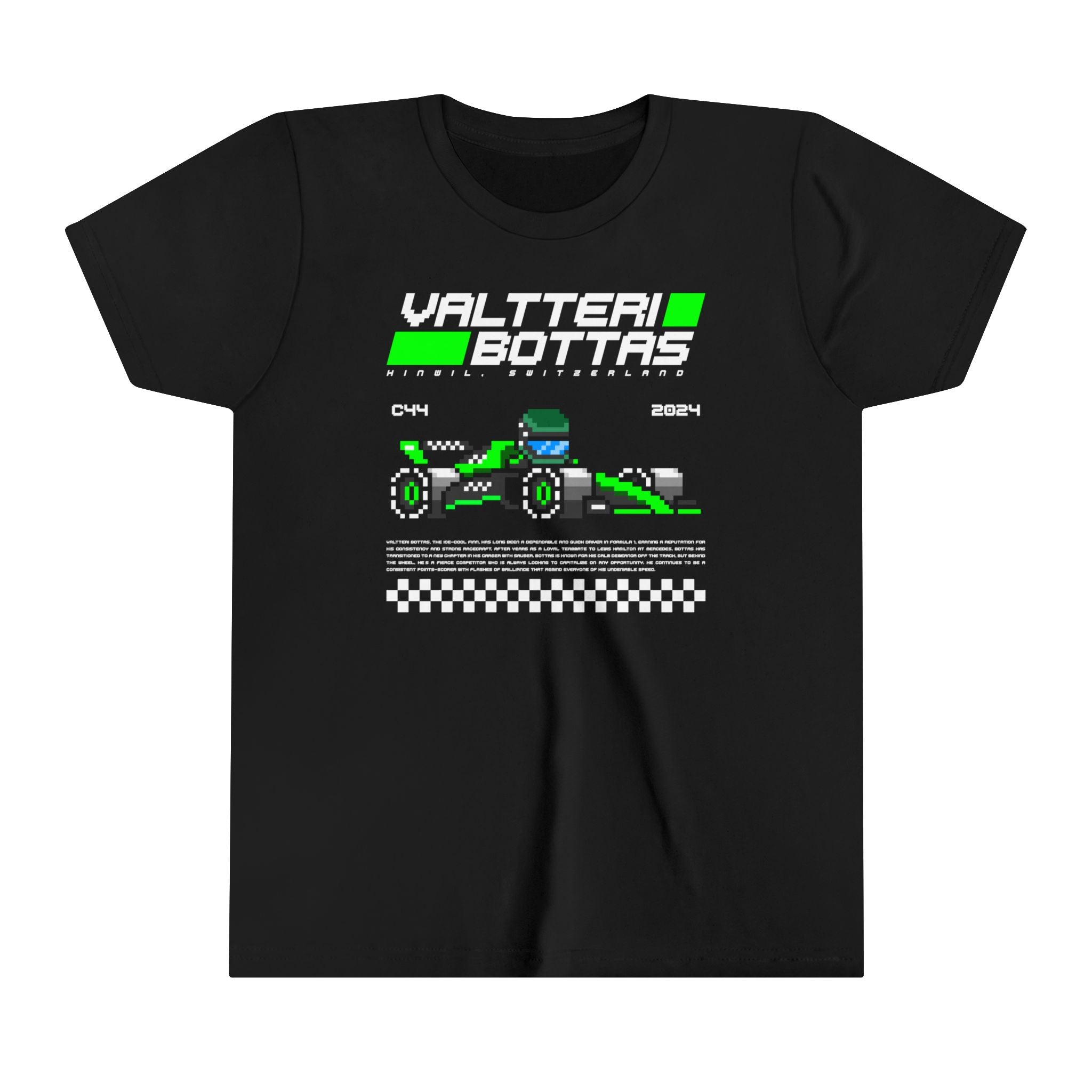 Valtteri Bottas 8-bit Team Youth T-shirt