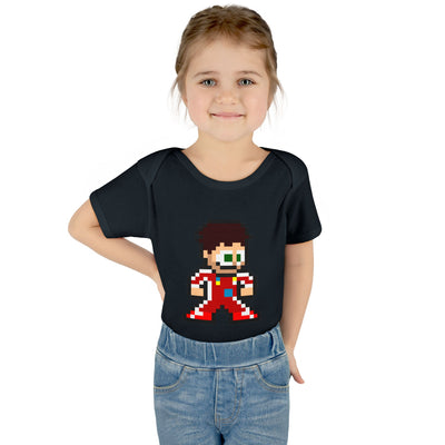 8-bit Charles Leclerc Baby Bodysuit