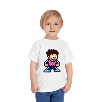 8-bit Franco Colapinto Toddler Tee