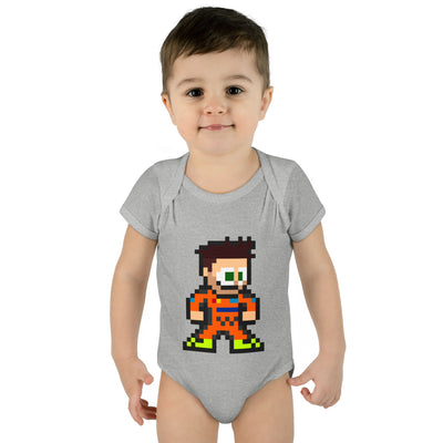8-bit Lando Norris Baby Bodysuit
