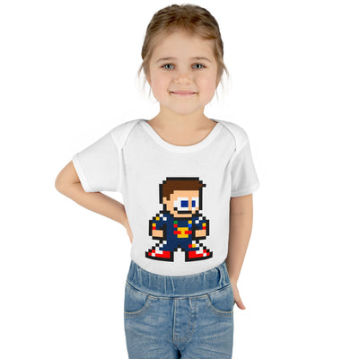 8-bit Max Verstappen Baby Bodysuit