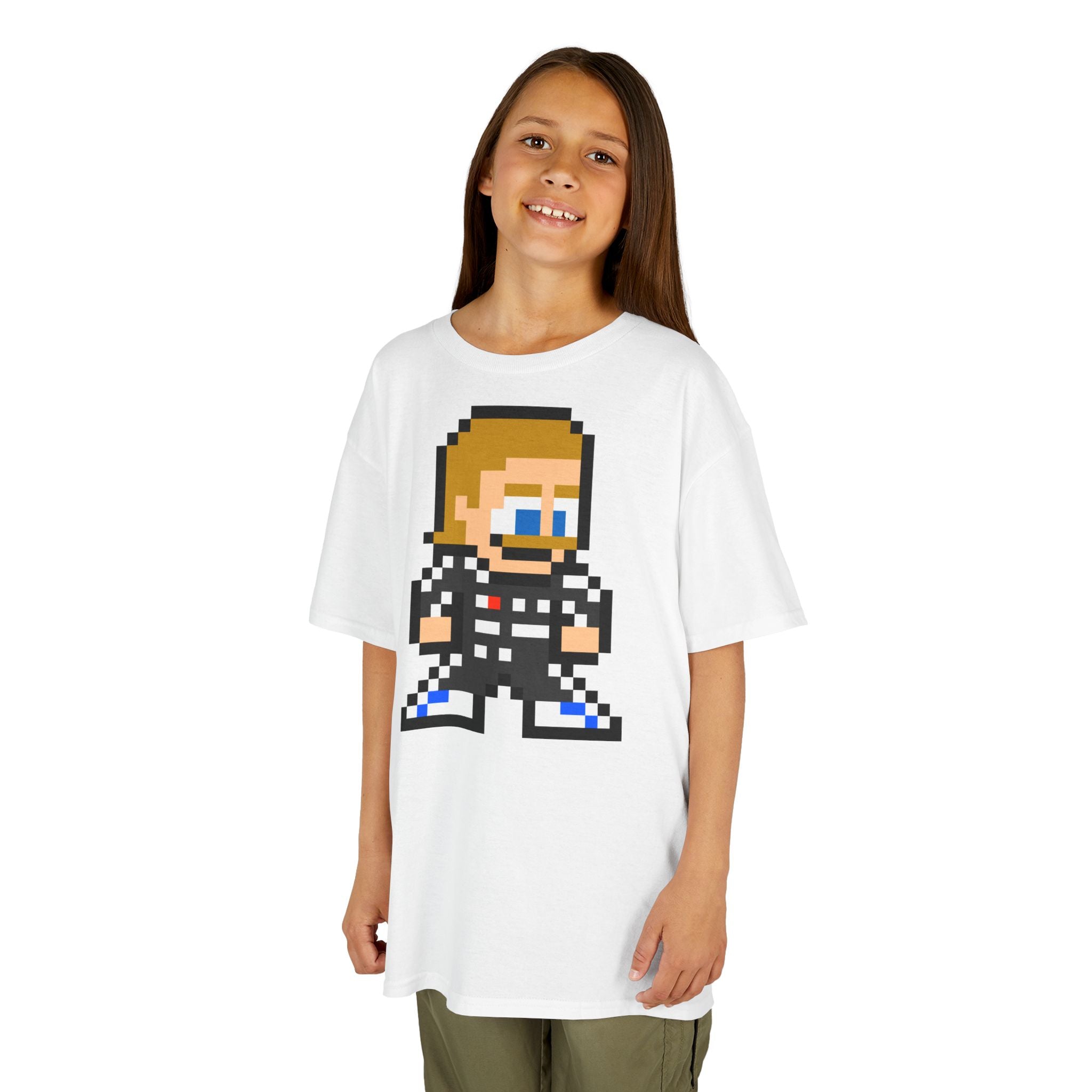 8-bit Valtteri Bottas Kids Tee