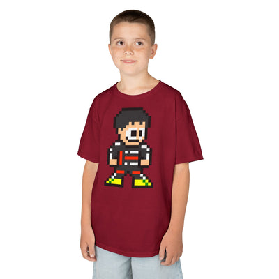 8-bit Gabriel Bortoleto Kids Tee