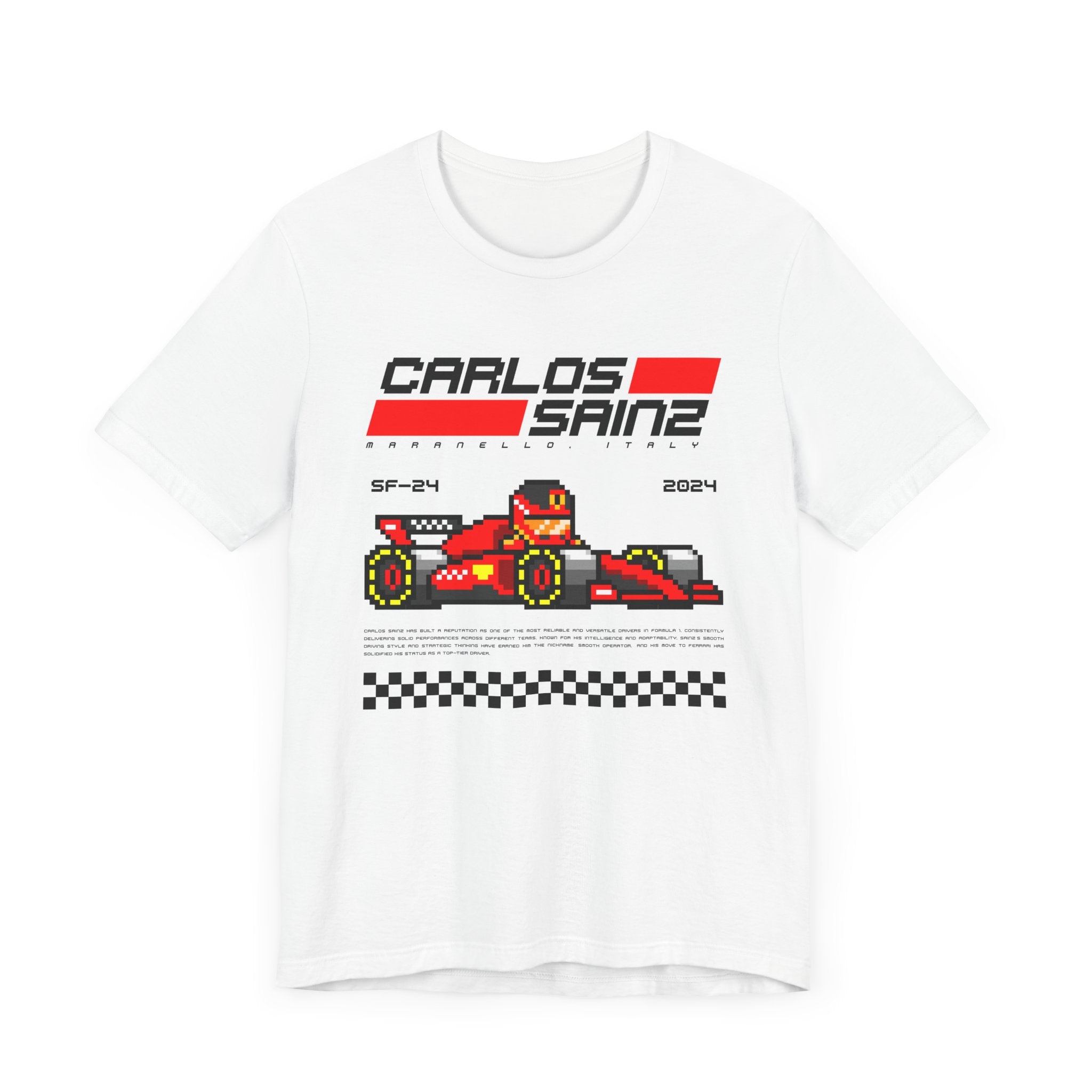 Carlos Sainz 8-bit Team T-shirt