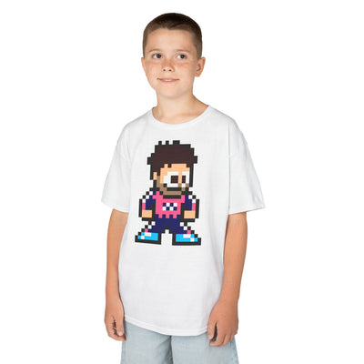 8-bit Franco Colapinto Kids Tee
