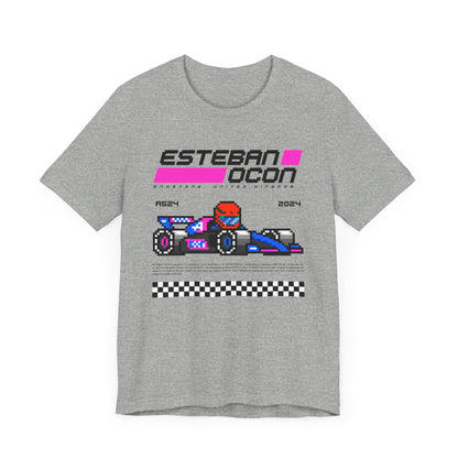 Esteban Ocon 8-bit Team T-shirt