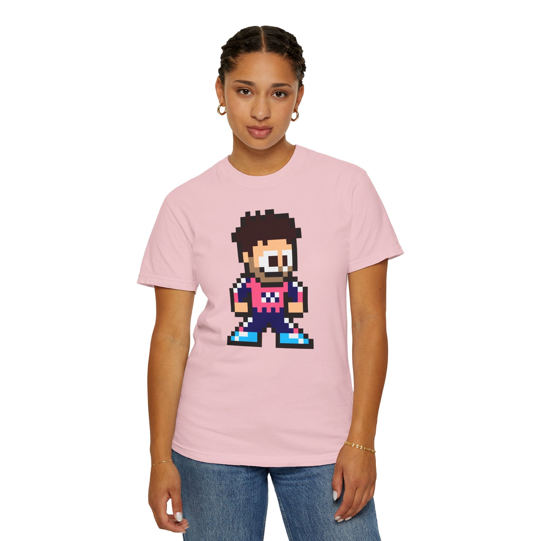 8-bit Franco Colapinto Adult Heavyweight 100% Cotton T-shirt