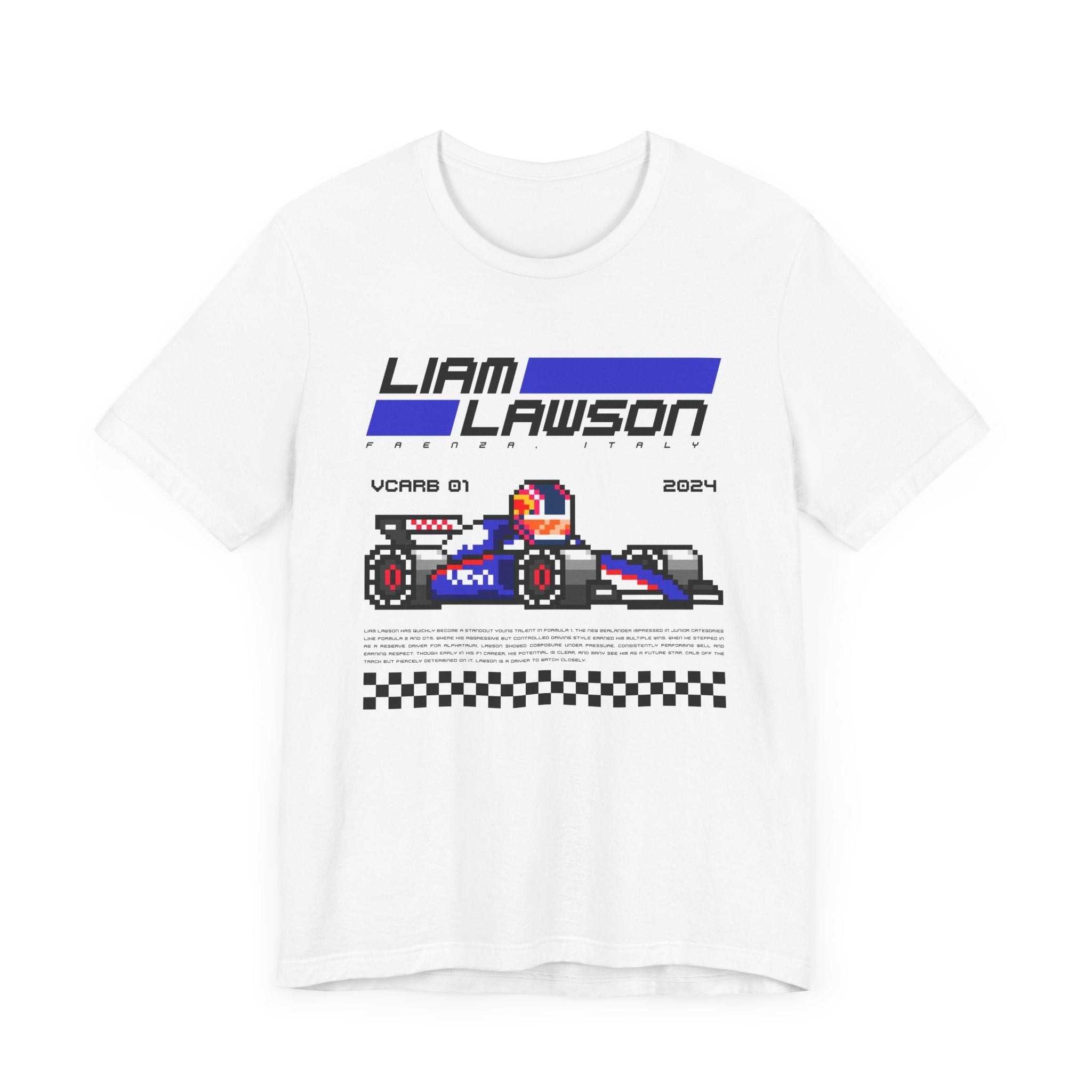 Liam Lawson 8-bit Team T-shirt