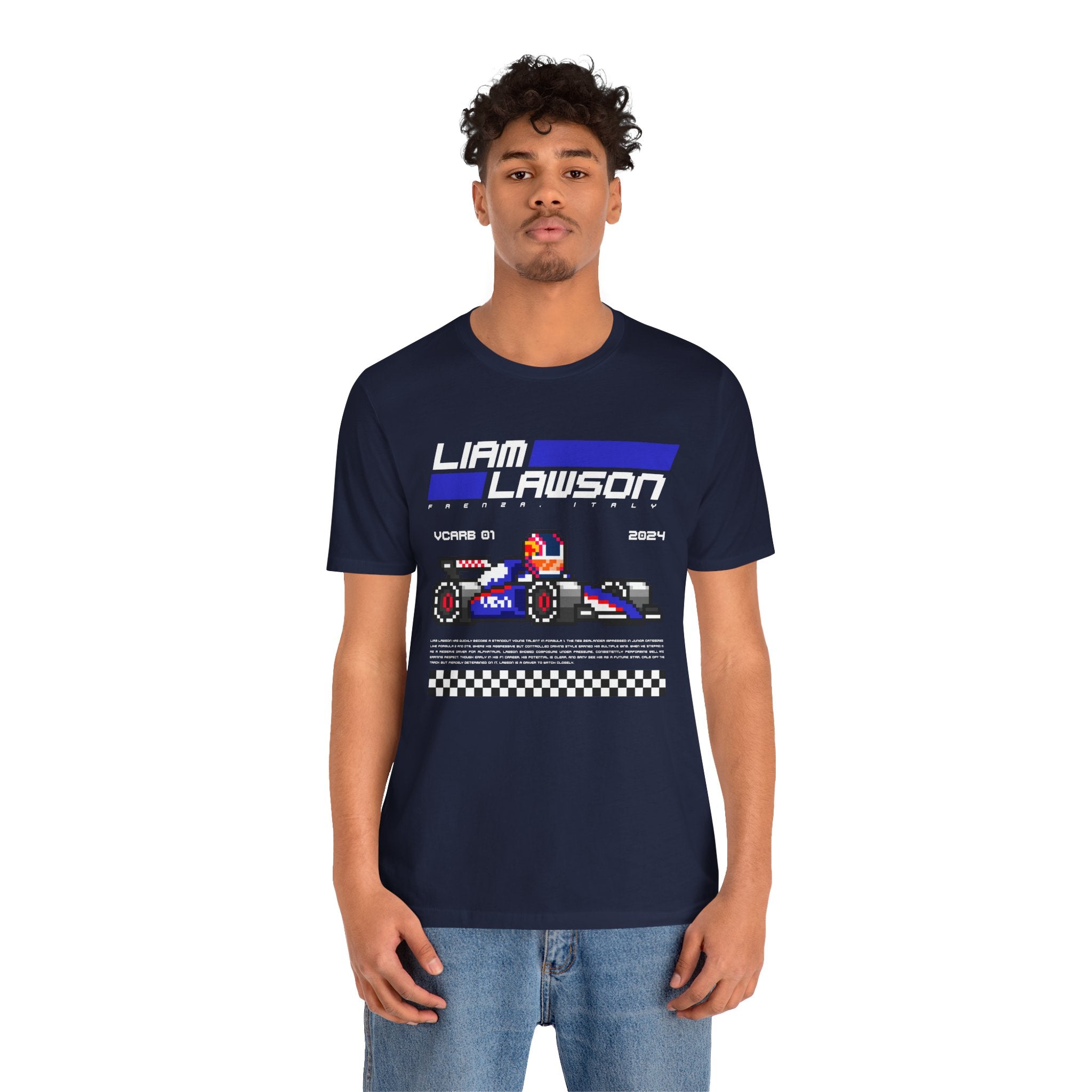 Liam Lawson 8-bit Team T-shirt