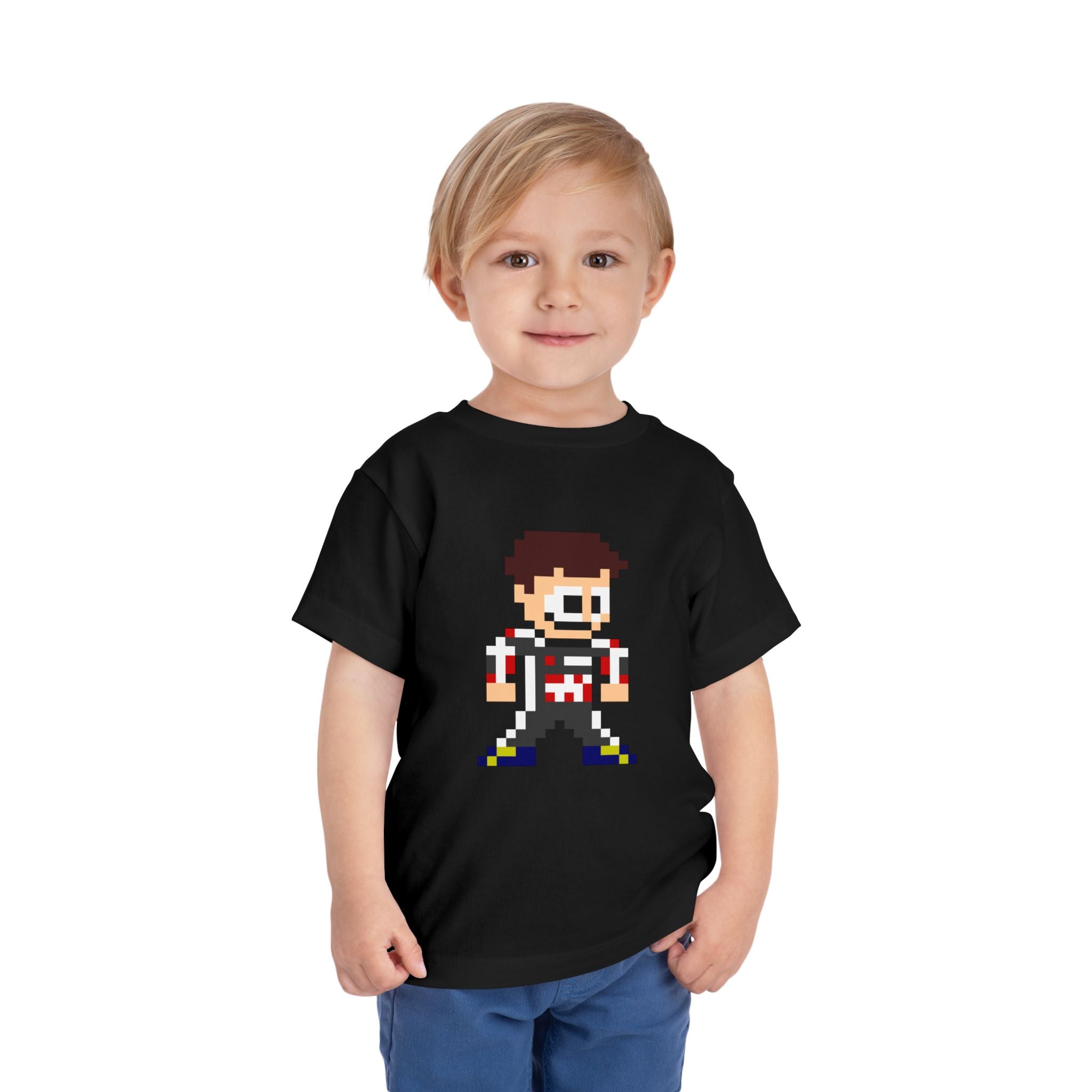 8-bit Ollie Bearman Toddler Tee