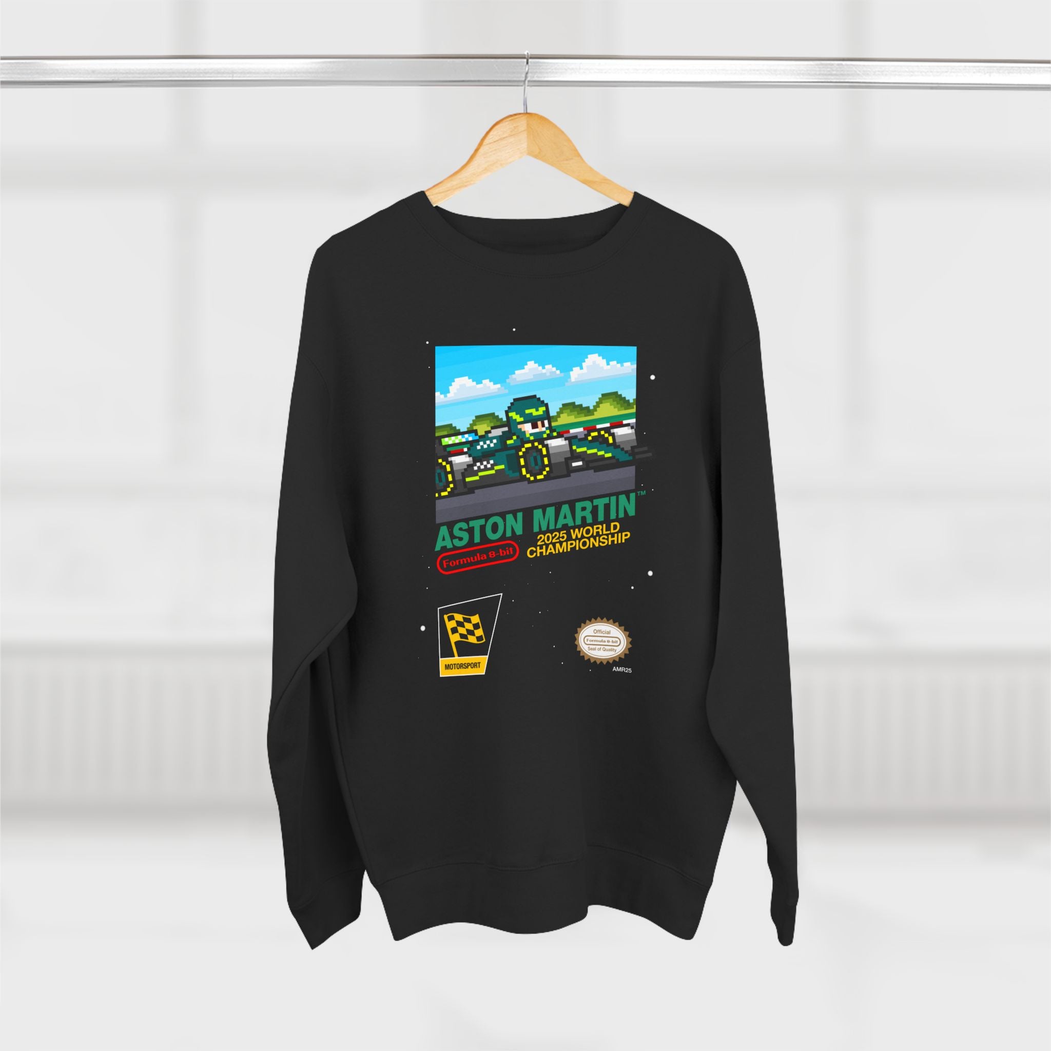 Aston Martin 8-bit Game Sweatshirt