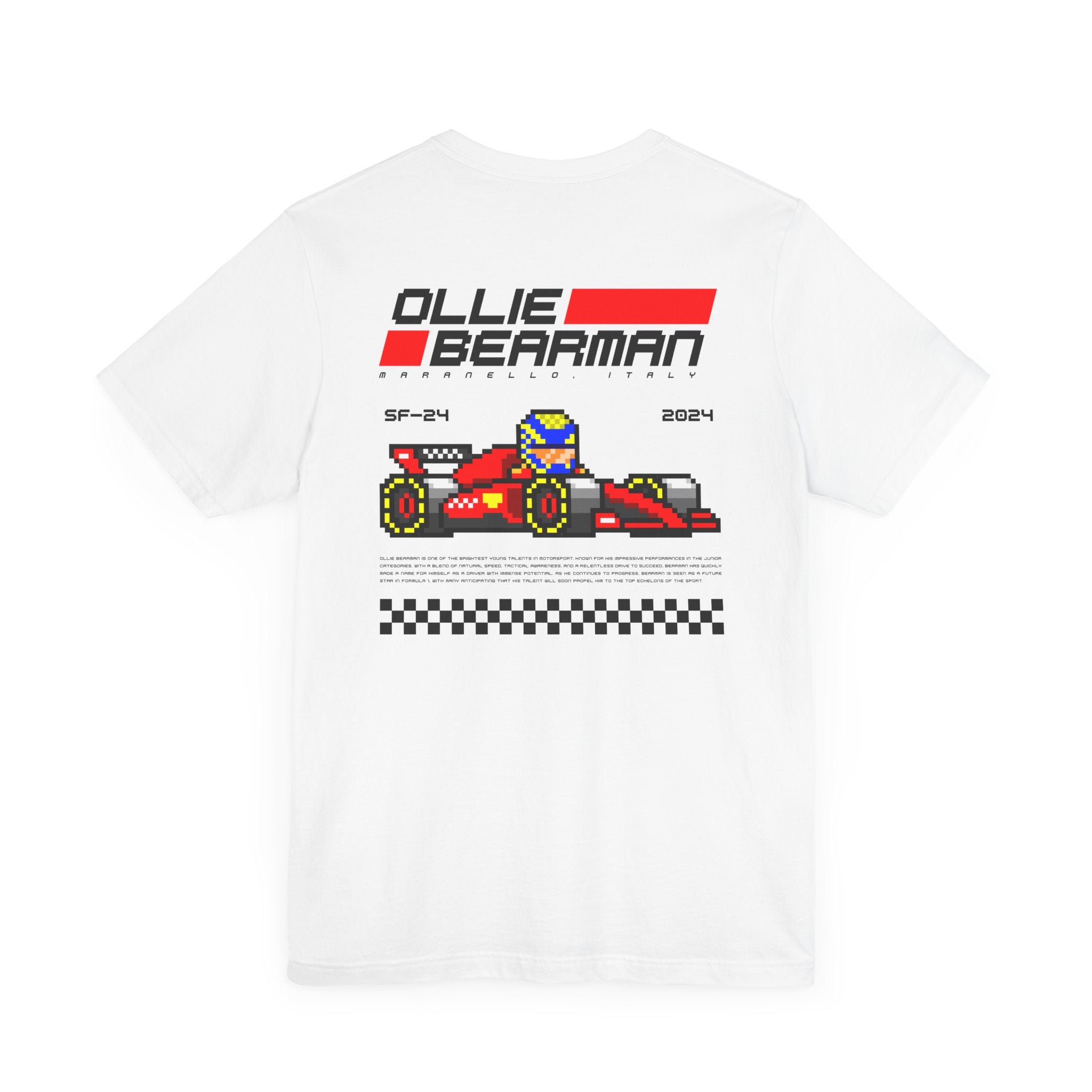 Ollie Bearman 8-bit Team T-shirt