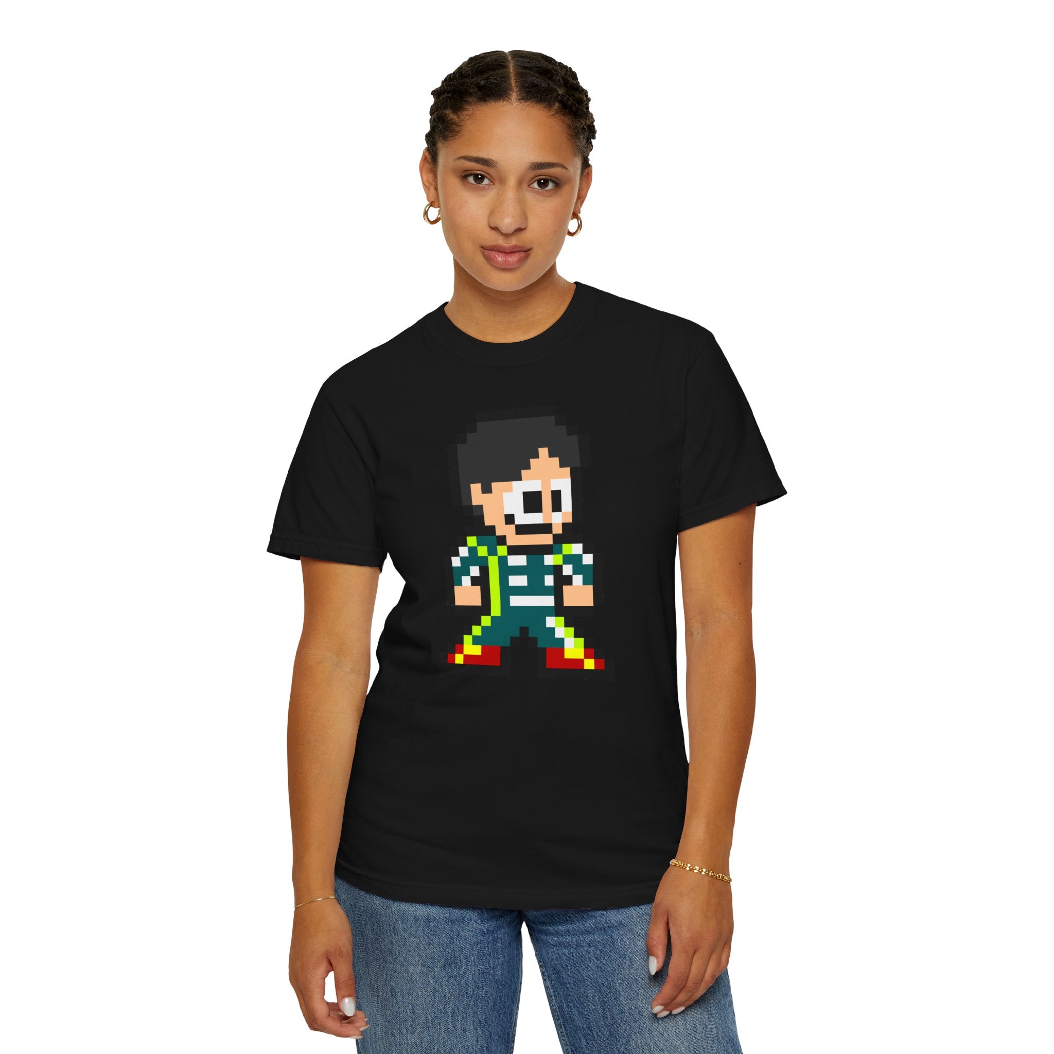 8-bit Lance Stroll Adult Heavyweight 100% Cotton T-shirt
