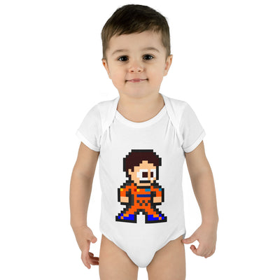 8-bit Oscar Piastri Baby Bodysuit