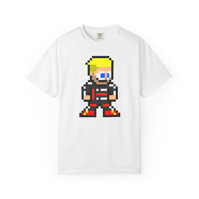 8-bit Nico Hulkenberg Adult Heavyweight 100% Cotton T-shirt