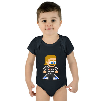 8-bit Valtteri Bottas Baby Bodysuit