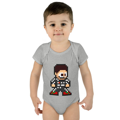 8-bit Sergio Perez Baby Bodysuit