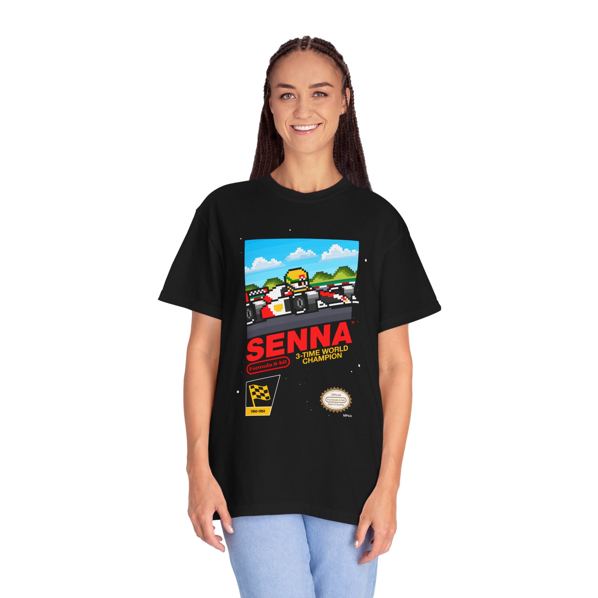 Senna 8-bit Game T-shirt