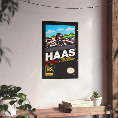 Haas 8-bit Game Poster