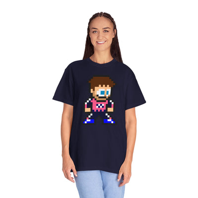 8-bit Pierre Gasly Adult Heavyweight 100% Cotton T-shirt