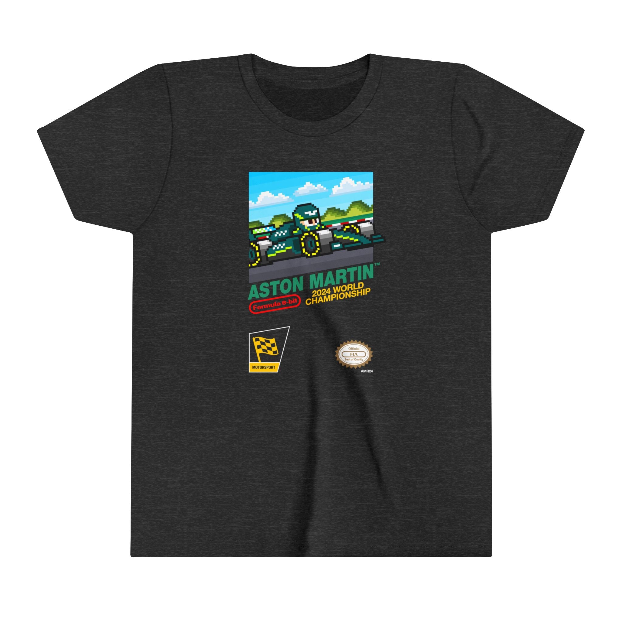 Aston Martin 8-bit Game Youth T-shirt