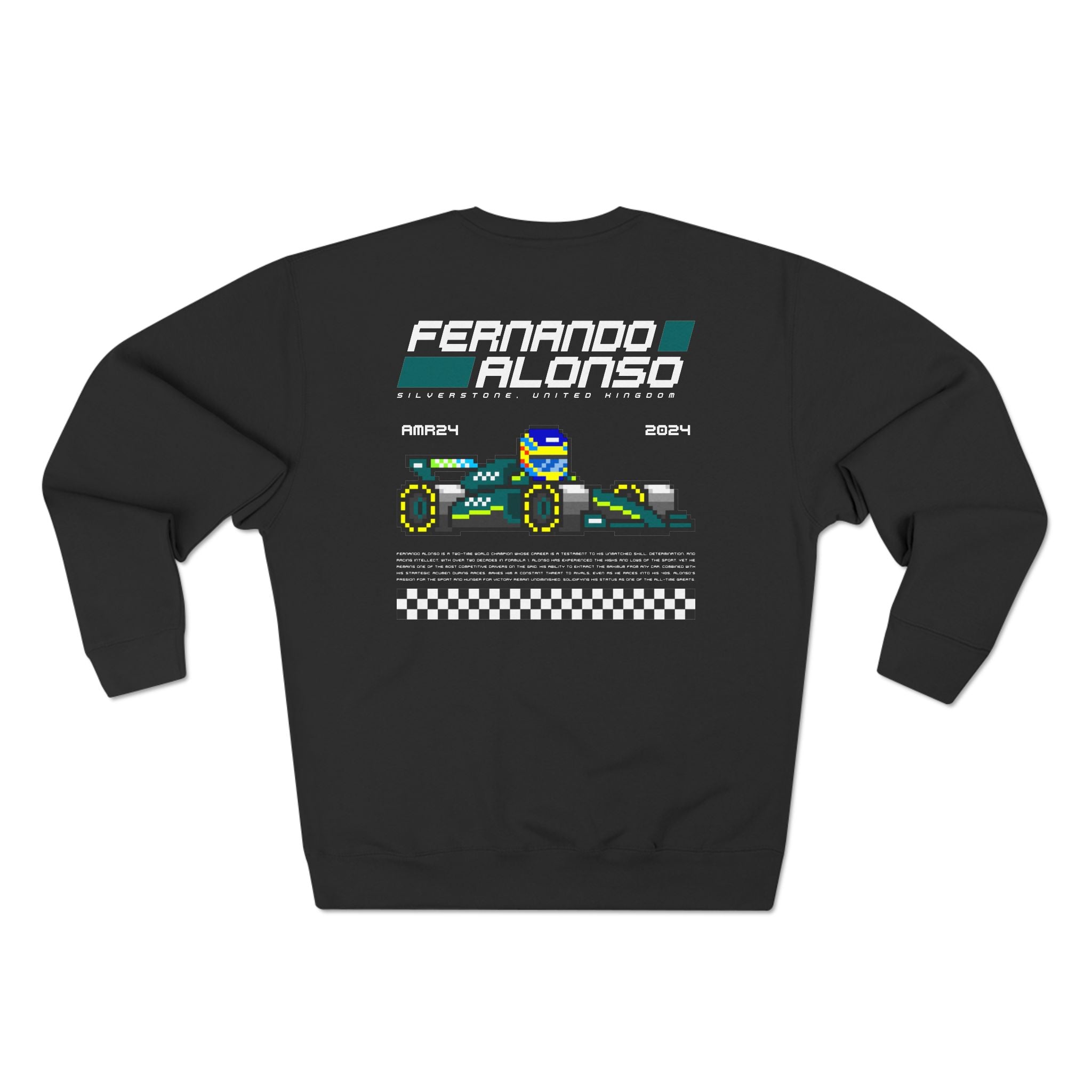 Fernando Alonso 8-bit Team Sweatshirt