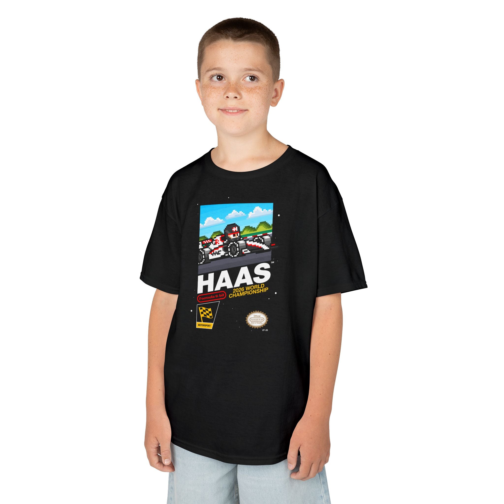 Haas 8-bit Game Kids Tee