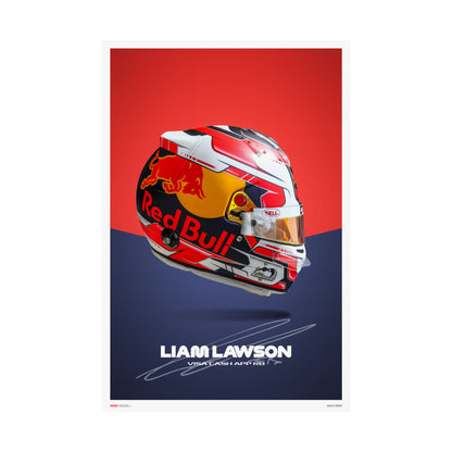 Liam Lawson Signature Poster