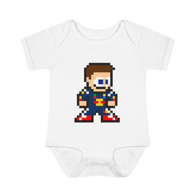 8-bit Max Verstappen Baby Bodysuit