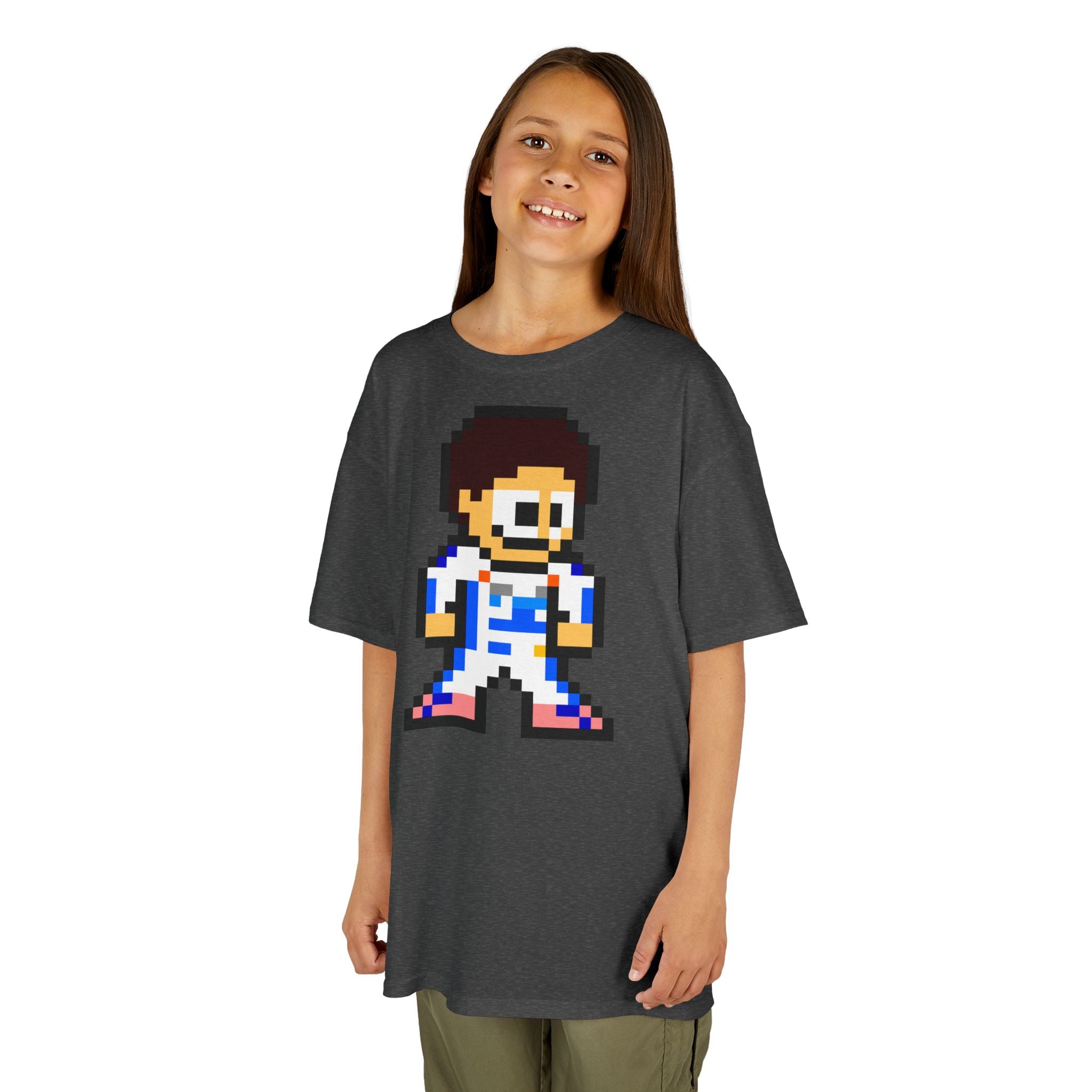 8-bit Alex Albon Kids Tee