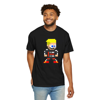 8-bit Nico Hulkenberg Adult Heavyweight 100% Cotton T-shirt